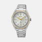 Prospex Men Quartz White Dial Analog Stainless Steel Watch SUR618J1