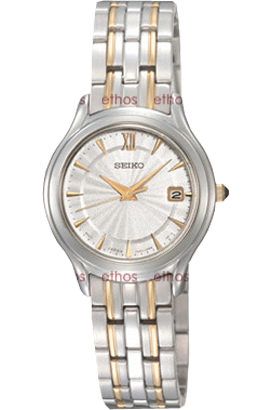 Seiko Elegant dress Quartz Women Watches in Round case & Silver Dial SXDC25P1