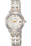 Seiko Elegant dress Quartz Women Watches in Round case & Silver Dial SXDC25P1