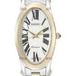 Seiko Premier Quartz Women Watches in Oval case & Silver Dial SXGN64P1
