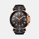 T-Race Men Automatic Black Dial Chronograph Synthetic Watch T1154273705101
