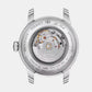 Women Automatic Silver Dial Analog Leather Watch T0062071603800