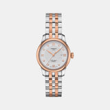 Le Locle Women Automatic Silver Dial Analog Stainless Steel Watch T0062072203600