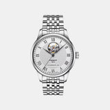 Le Locle Men Automatic Silver Dial Analog Stainless Steel Watch T0064071103302