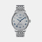 Le Locle 20th Anniversary Men Automatic Silver Dial Analog Stainless Steel Watch T0064071103303