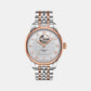 Le Locle Men Automatic Silver Dial Analog Stainless Steel Watch T0064072203302