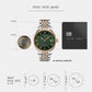 Le Locle Automatic Men Quartz Green Dial Analog Stainless Steel Watch T0064072209301
