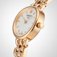 Lovely Women Quartz Mother Of Pearl Dial Analog Stainless Steel Watch T0580093311100