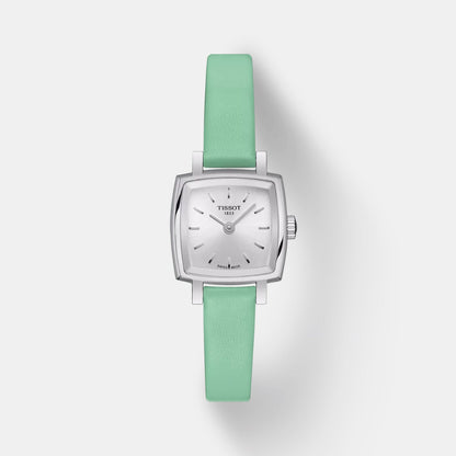 Lovely Square Women's Analog Leather Watch T0581091603101