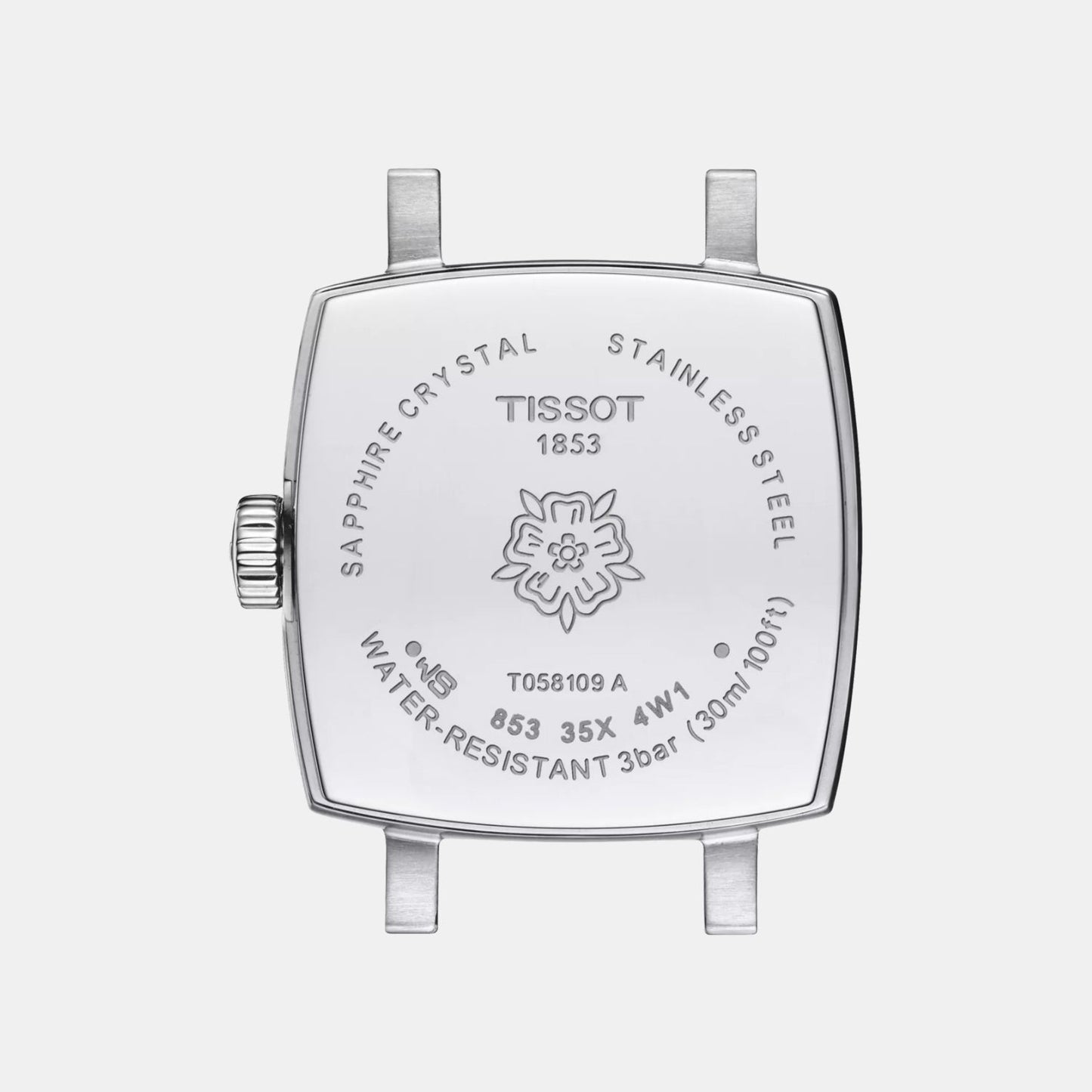 Lovely Square Women's Analog Leather Watch T0581091603101