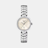 Flamingo Women Quartz Mother Of Pearl Dial Analog Stainless Steel Watch T0942101111602