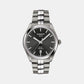 PR 100 Men Quartz Grey Dial Analog Stainless Steel Watch T1014104406100