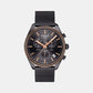 PR 100 Men Quartz Black Dial Chronograph Stainless Steel Watch T1014172306100