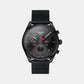 PR 100 Men Quartz Black Dial Chronograph Stainless Steel Watch T1014173305100