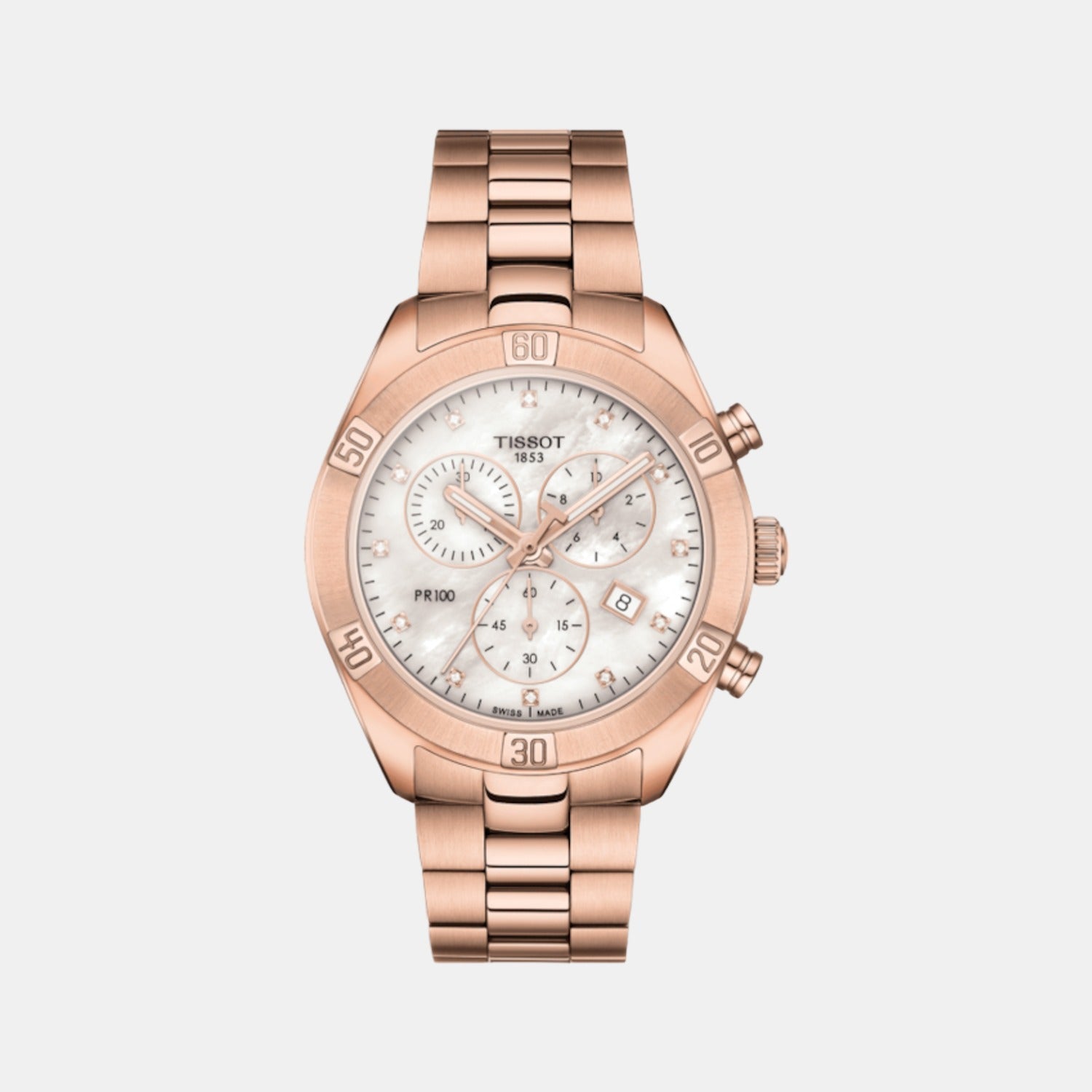 PR 100 Chronograph Women Analog Stainless Steel Watch T1019173311600