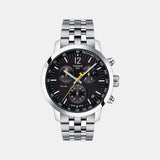 PRC 200 Men Quartz Black Dial Chronograph Stainless Steel Watch T1144171105700