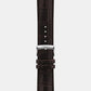Men Quartz Blue Dial Chronograph Leather Watch T1164171604200