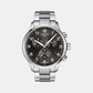 Tissot XL Men Quartz Black Dial Chronograph Stainless Steel Watch T1166171105701