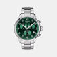 Chrono XL Men Quartz Green Dial Chronograph Stainless Steel Watch T1166171109200