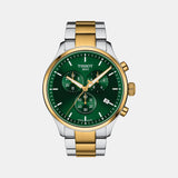 Tissot XL Men Quartz Green Dial Chronograph Stainless Steel Watch T1166172209100