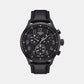 Tissot XL Men Quartz Black Dial Chronograph Leather Watch T1166173605200
