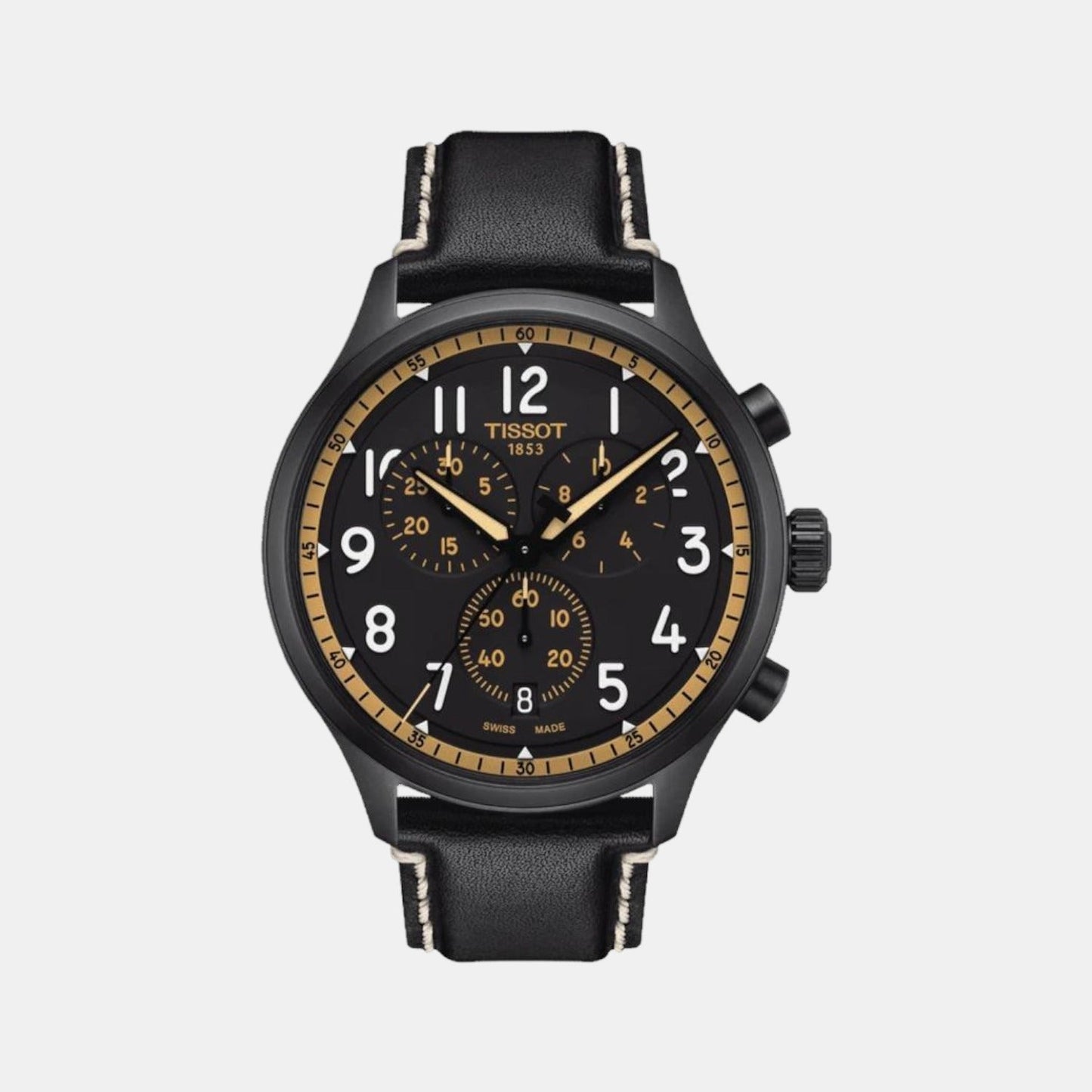 Chrono Xl Men Quartz Chronograph Leather Watch T1166173605202