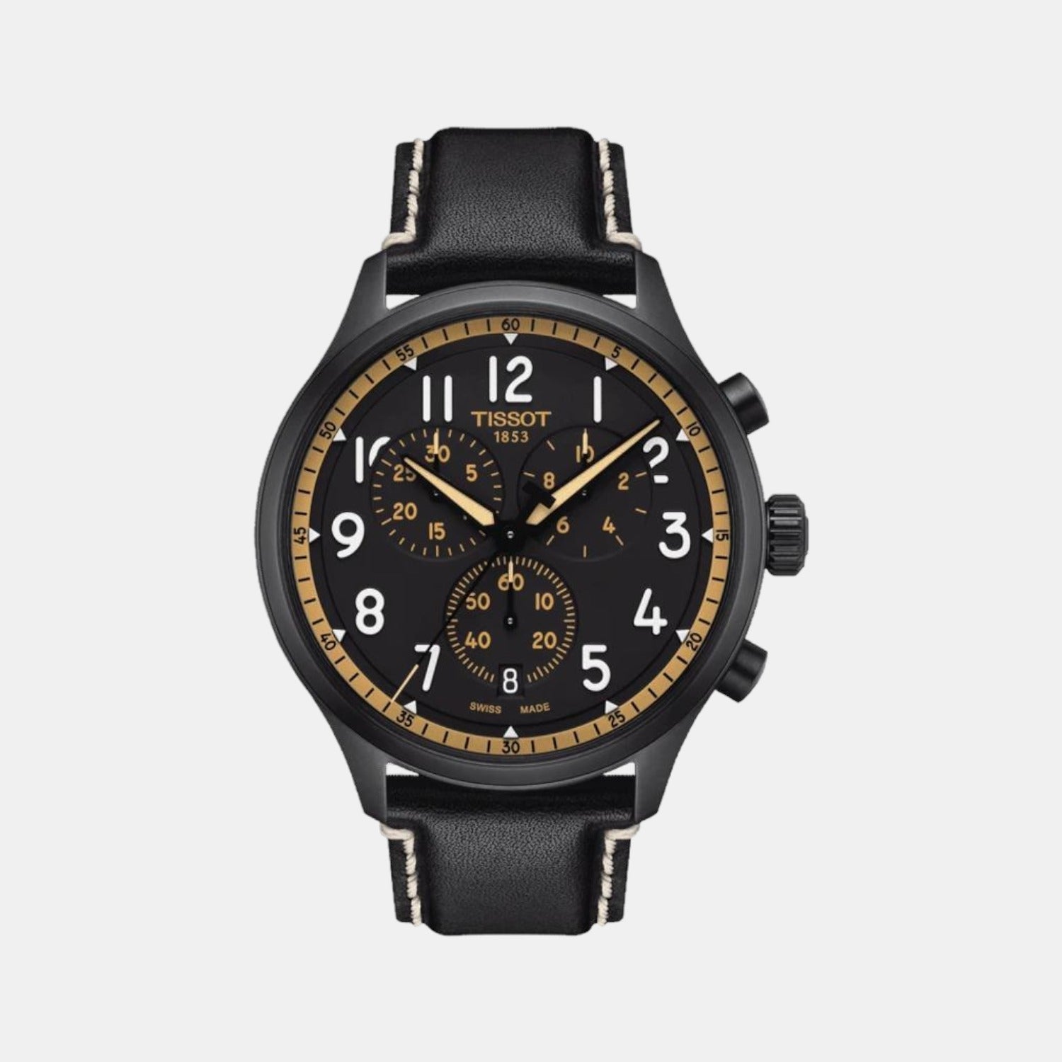 Chrono Xl Men Quartz Chronograph Leather Watch T1166173605202