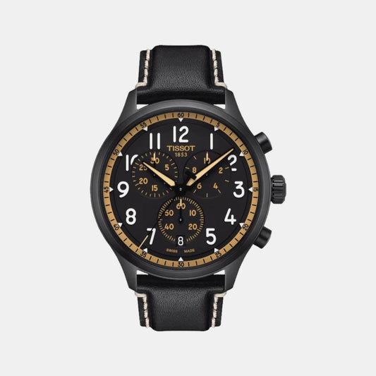 Chrono Xl Men Quartz Chronograph Leather Watch T1166173605202