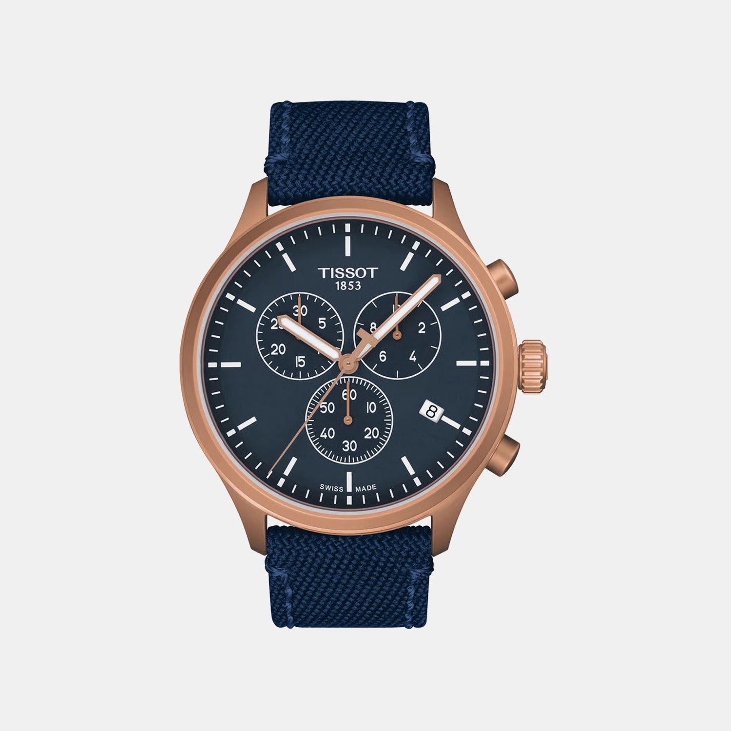 Tissot XL Men Quartz Blue Dial Analog Nylon Watch T1166173704100
