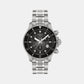 Seastar 1000 Men Quartz Black Dial Chronograph Stainless Steel Watch T1202171106100