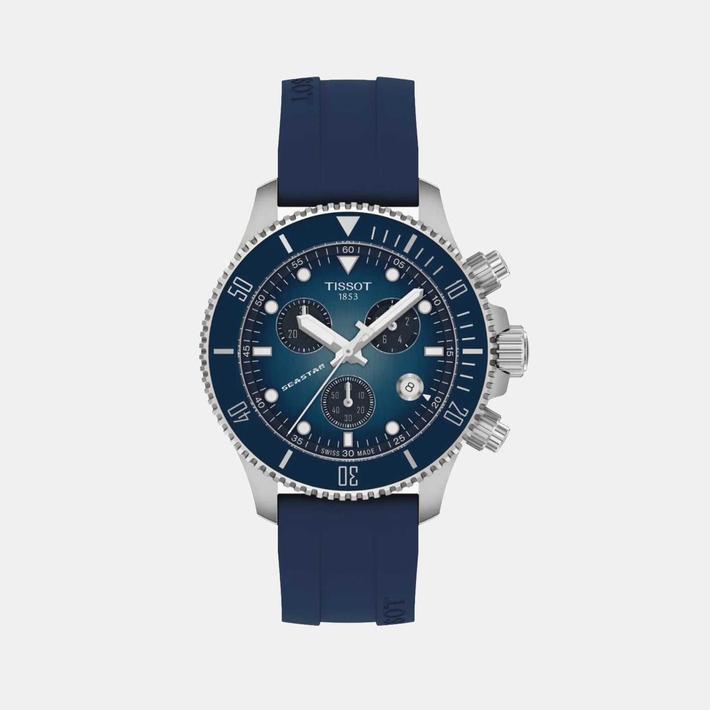 T-sport – Seastar 1000 Women Quartz Blue Dial Analog Rubber Watch T1202171704100