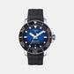 Seastar Men Automatic Blue Dial Analog Rubber Watch T1204071704100