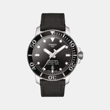 Seastar Men Automatic Black Dial Analog Nylon Watch T1204071705100