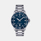 Seastar 1000 Men Quartz Blue Dial Analog Stainless steel Watch T1204101104100