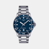 Seastar 1000 Men Quartz Blue Dial Analog Stainless steel Watch T1204101104100