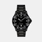 Seastar 1000 Men Quartz Black Dial Analog Stainless Steel Watch T1204103305100