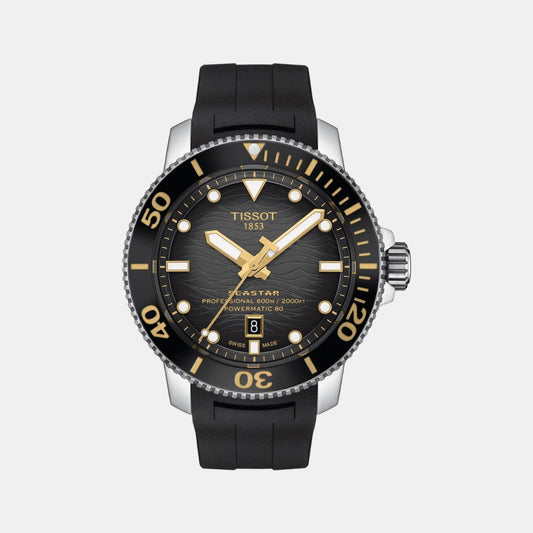 Seastar 2000 Men Automatic Multicolour Dial Analog Rubber Watch T1206071744101