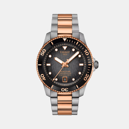 Seastar 1000 Men Automatic Grey Dial Analog Stainless Steel Watch T1208072205101