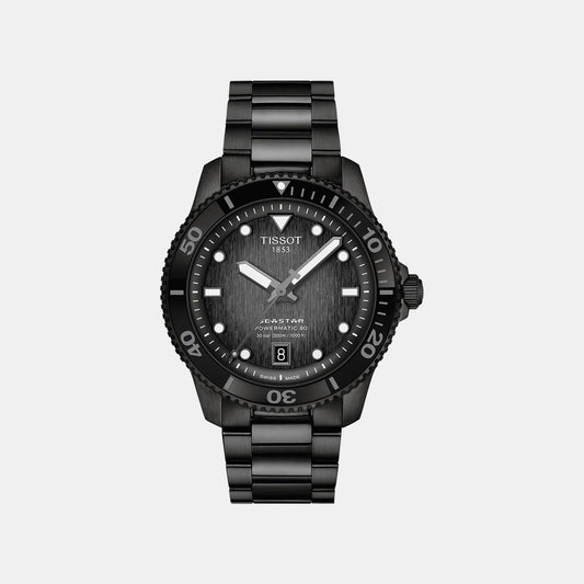 Seastar 1000 Men Automatic Multicolour Dial Analog Stainless Steel Watch T1208073305100