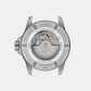 Men Automatic Grey Dial Analog Stainless Steel Watch T1209071105100