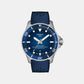 T-sport Seastar 2000 Men Automatic Blue Dial Analog Rubber Watch T1209071704100
