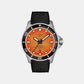 Seastar 2000 Men Automatic Orange Dial Analog Rubber Watch T1209071728100