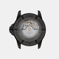 Men Automatic Blue Dial Analog Rubber Watch T1209073704100