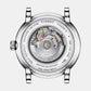 Carson Women Automatic Silver Dial Analog Leather Watch T1222071603601
