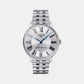 Carson Premium Men Automatic Silver Dial Analog Stainless Steel Watch T1224071103300