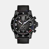 Supersport NBA Special Edition Men Quartz Black Dial Chronograph Leather Watch T1256173706700