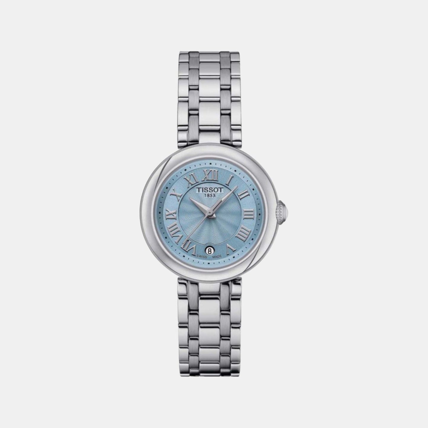 Bellissima Women Quartz Mother Of Pearl Dial Analog Stainless Steel Watch T1260101113300