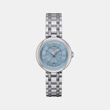 Bellissima Women Quartz Mother Of Pearl Dial Analog Stainless Steel Watch T1260101113300