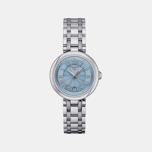 Bellissima Women Quartz Mother Of Pearl Dial Analog Stainless Steel Watch T1260101113300