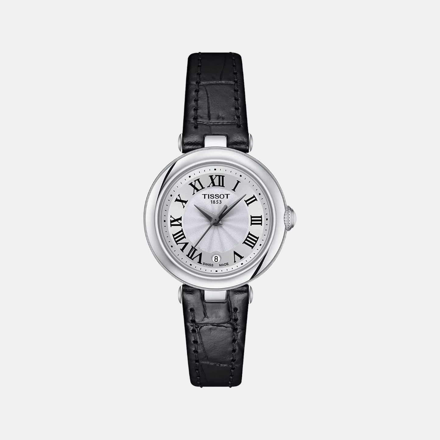 Bellissima Women Quartz White Dial Analog Leather Watch T1260101601300
